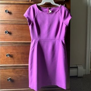 Jcrew magenta shift dress. Size 8